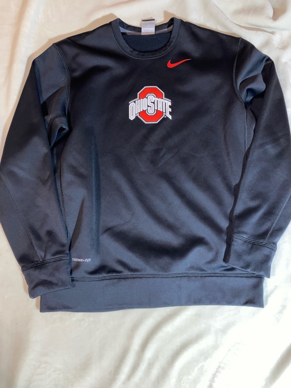 Ohio State Nike Black Crewneck Sweatshirt